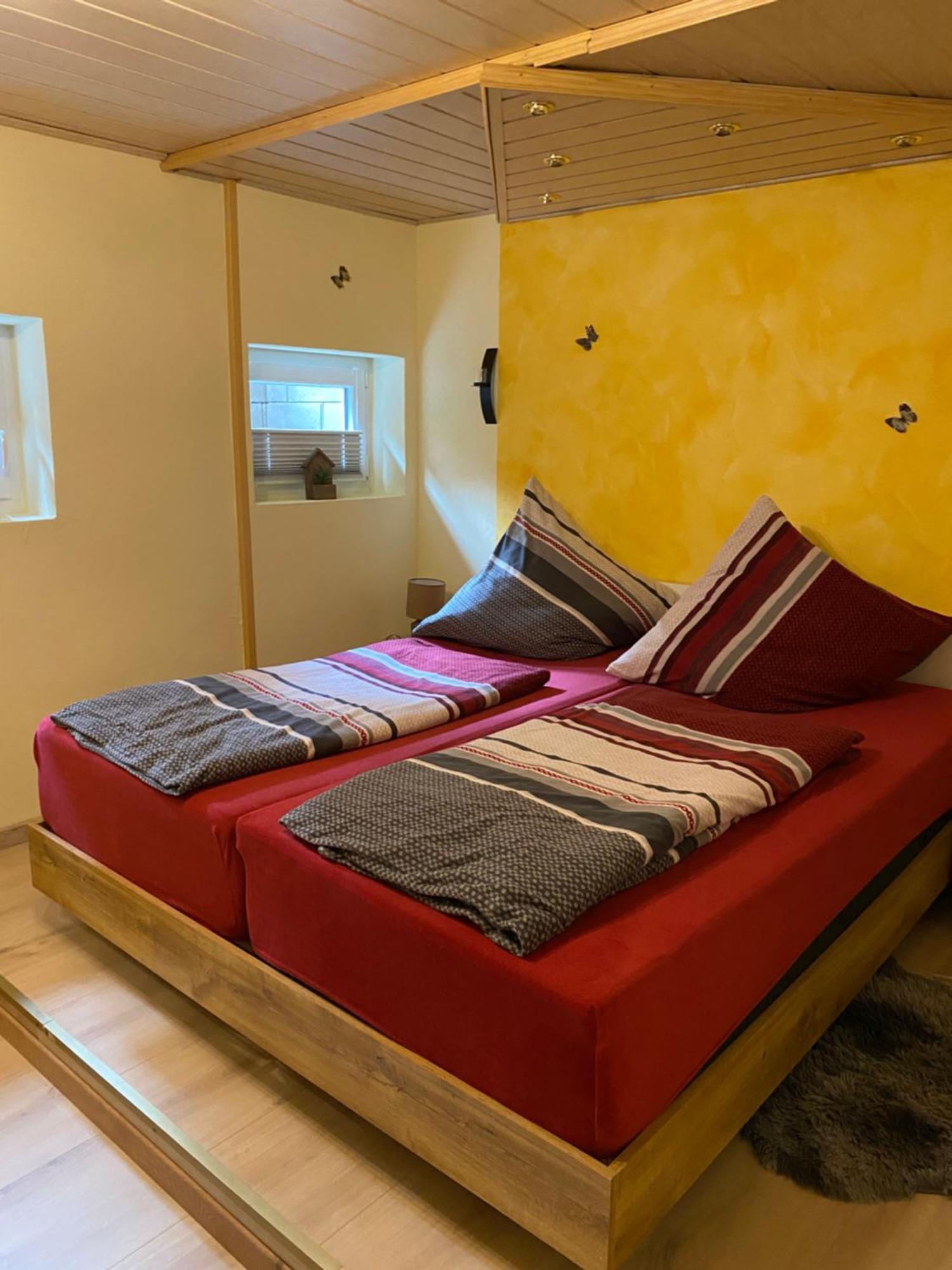 Appartamento Zum Goldenen Tal Grafendhron Esterno foto